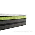 Matelas de lit de poche en mousse de mousse de mousse King Gel